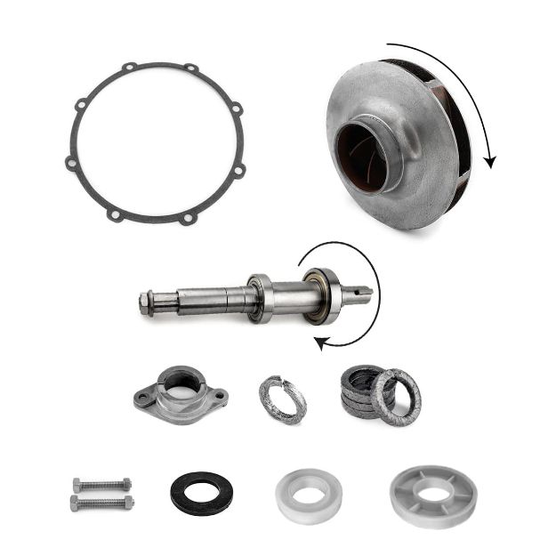 Picture of WATER PUMPS/PARTS:PUMP REBUILD KIT (HEAVY DUTY-CC